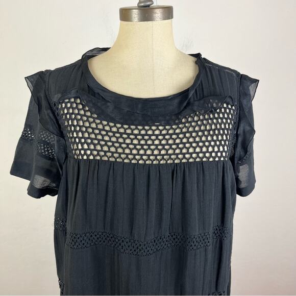 Isabel Marant Etoile Caleen Shift Dress in Black - Picture 4 of 8